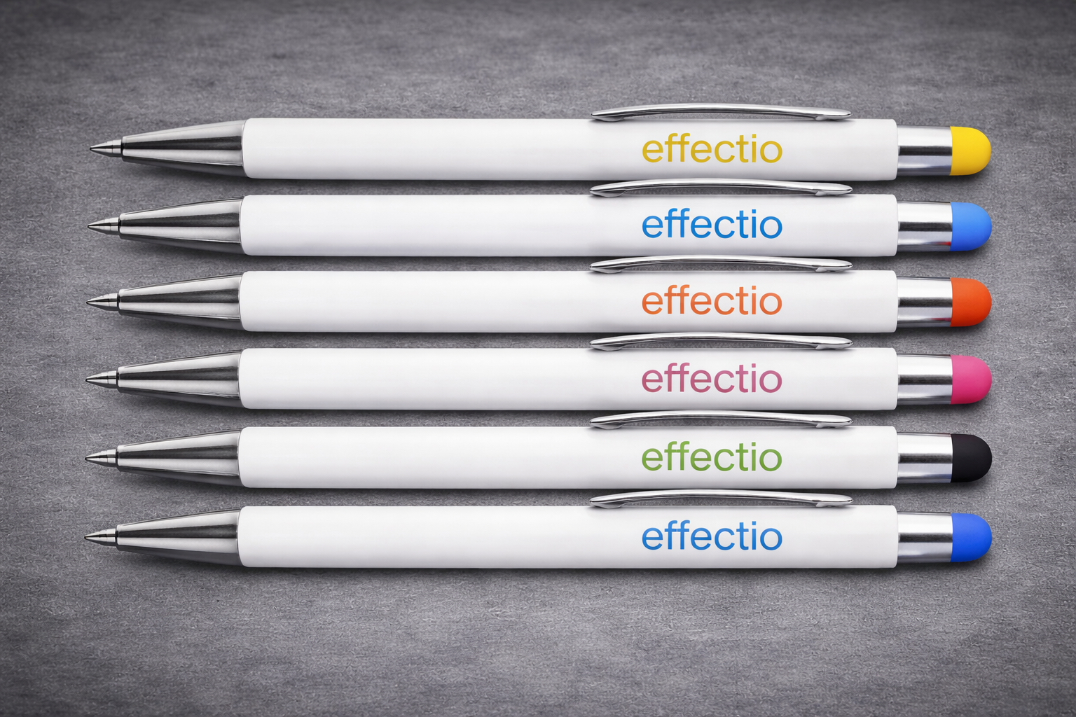 Voordelige pennen met naam – kleurenassortiment met personalisatie