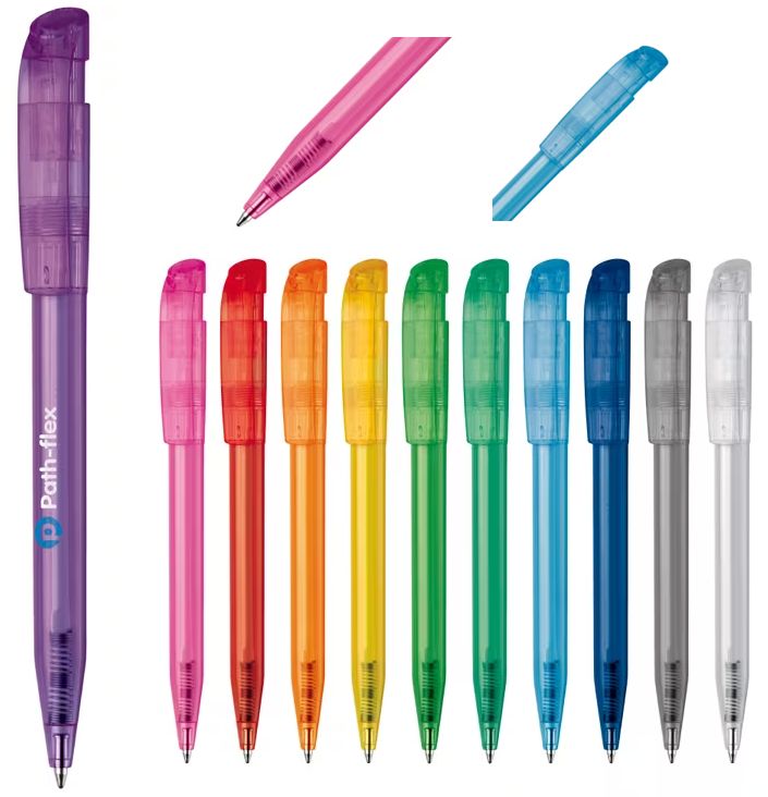 Clear S45 transparant bedrukte pen van Stilolinea